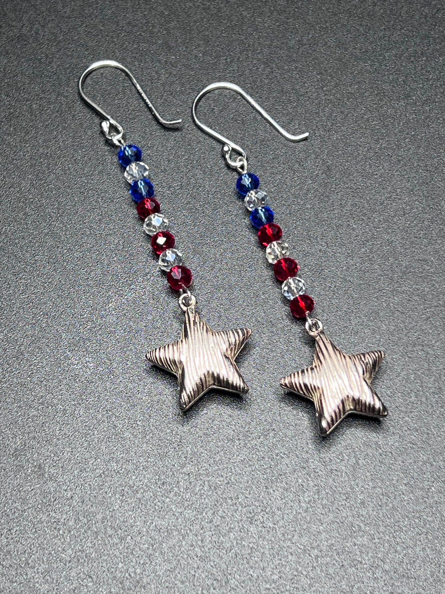 Oh my stars sterling silver /w crystal beads