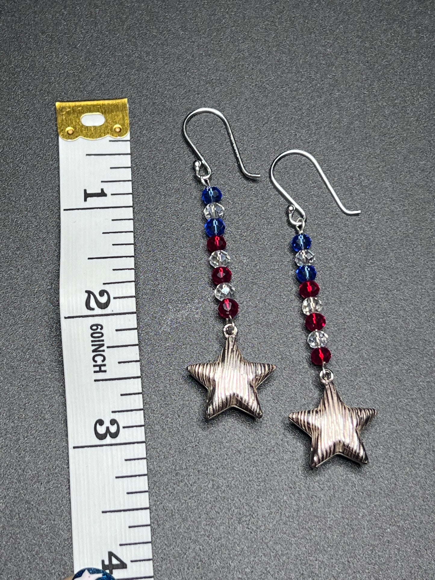 Oh my stars sterling silver /w crystal beads